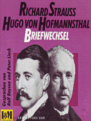 cover image of Briefwechsel--Strauss, Richard & Hugo von Hofmannsthal (ungekürzt)